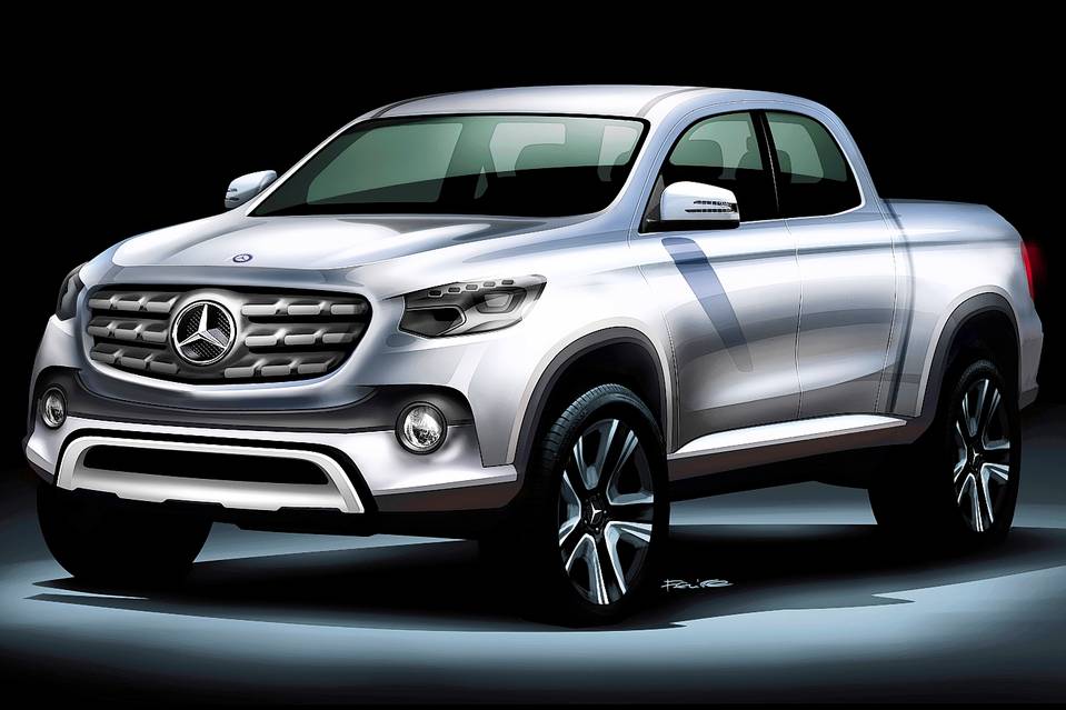Mercedes Benz Pickup Truck