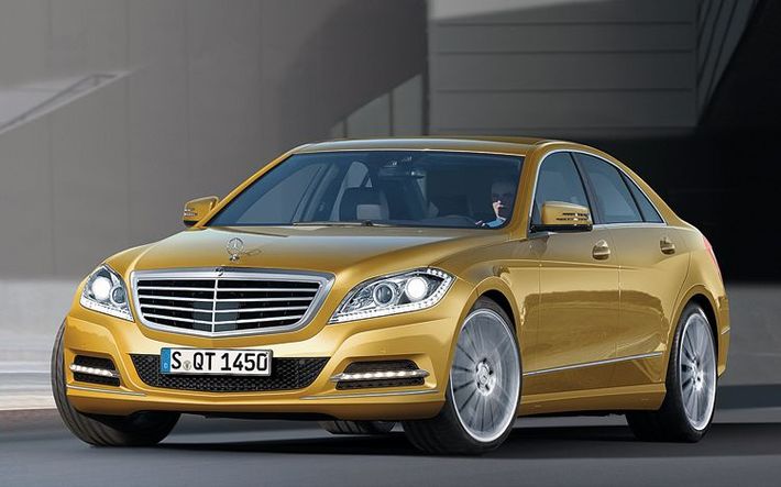 Mercedes Benz S Class Gold