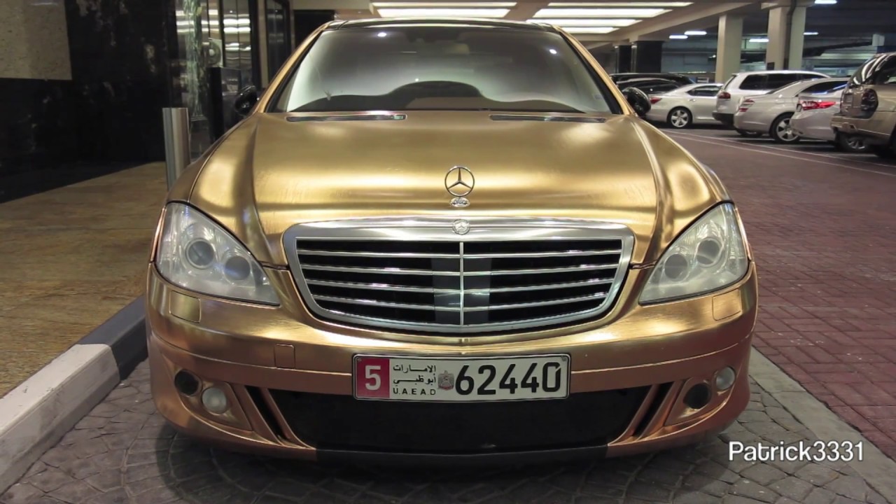 Mercedes Benz S Class Gold