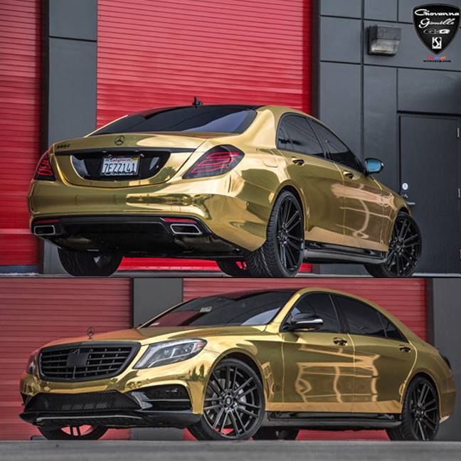 Mercedes Benz S Class Gold