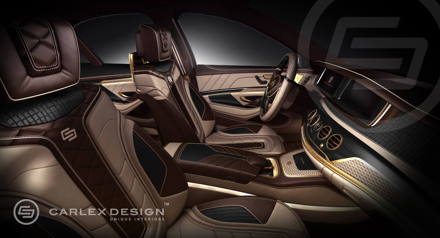 Mercedes Benz S Class Gold