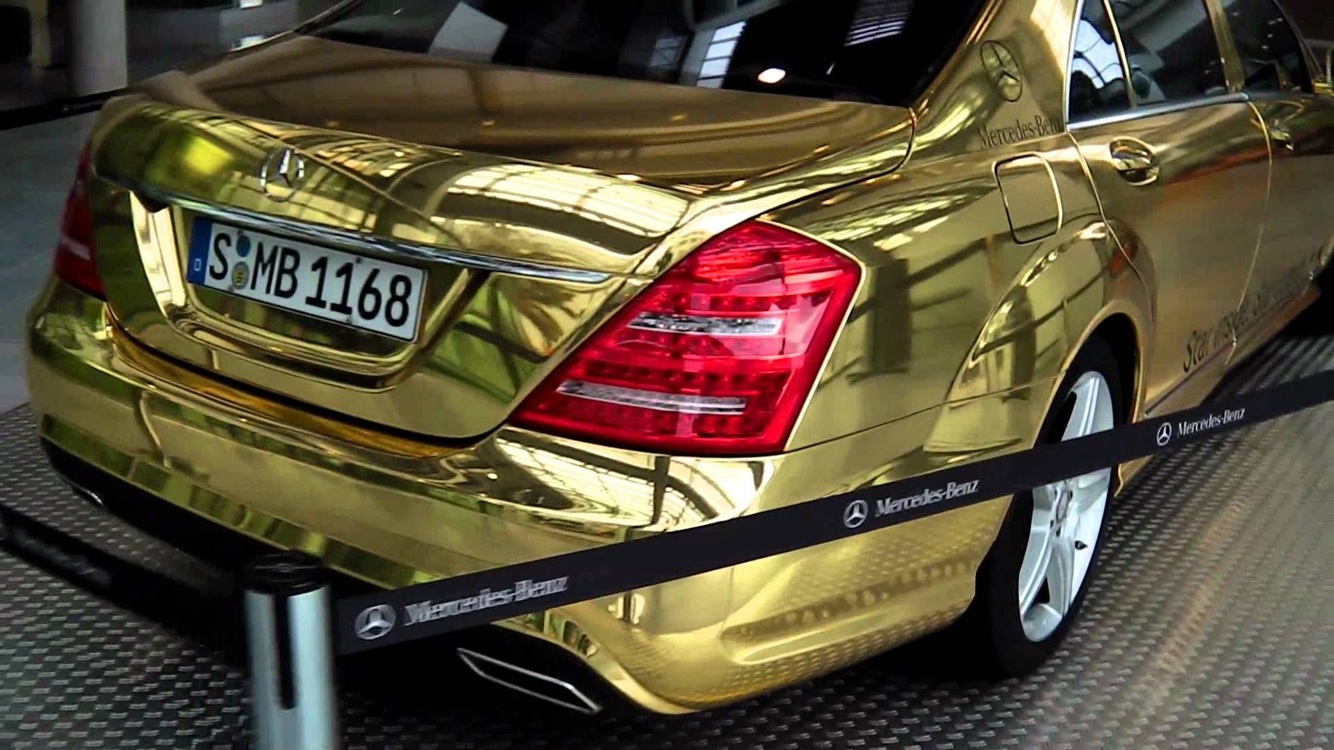Mercedes Benz S Class Gold