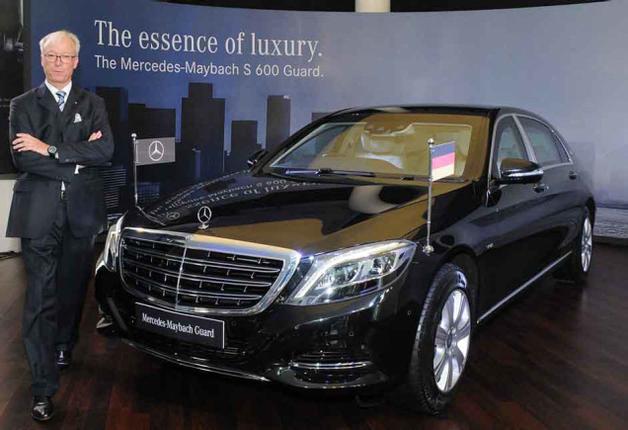 Mercedes Benz S Class Maybach S600 Guard