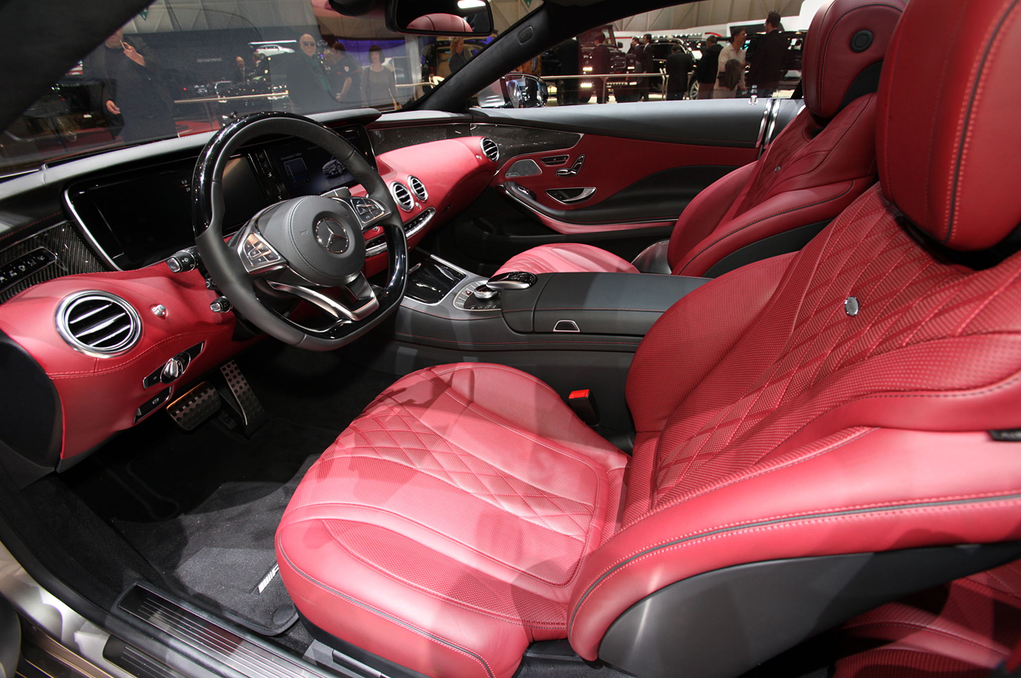 Mercedes Benz S Class Red