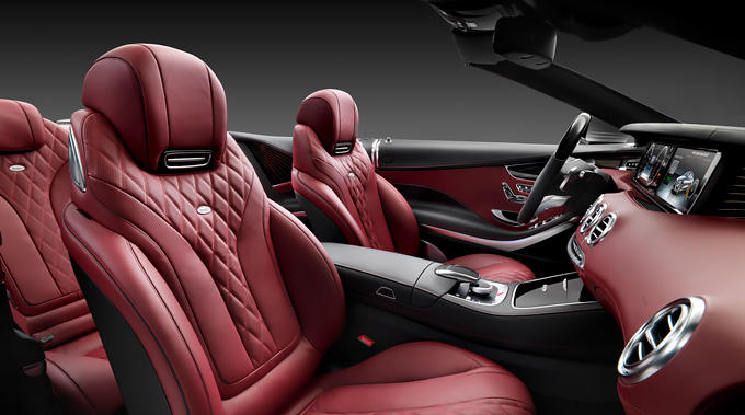 Mercedes Benz S Class Red