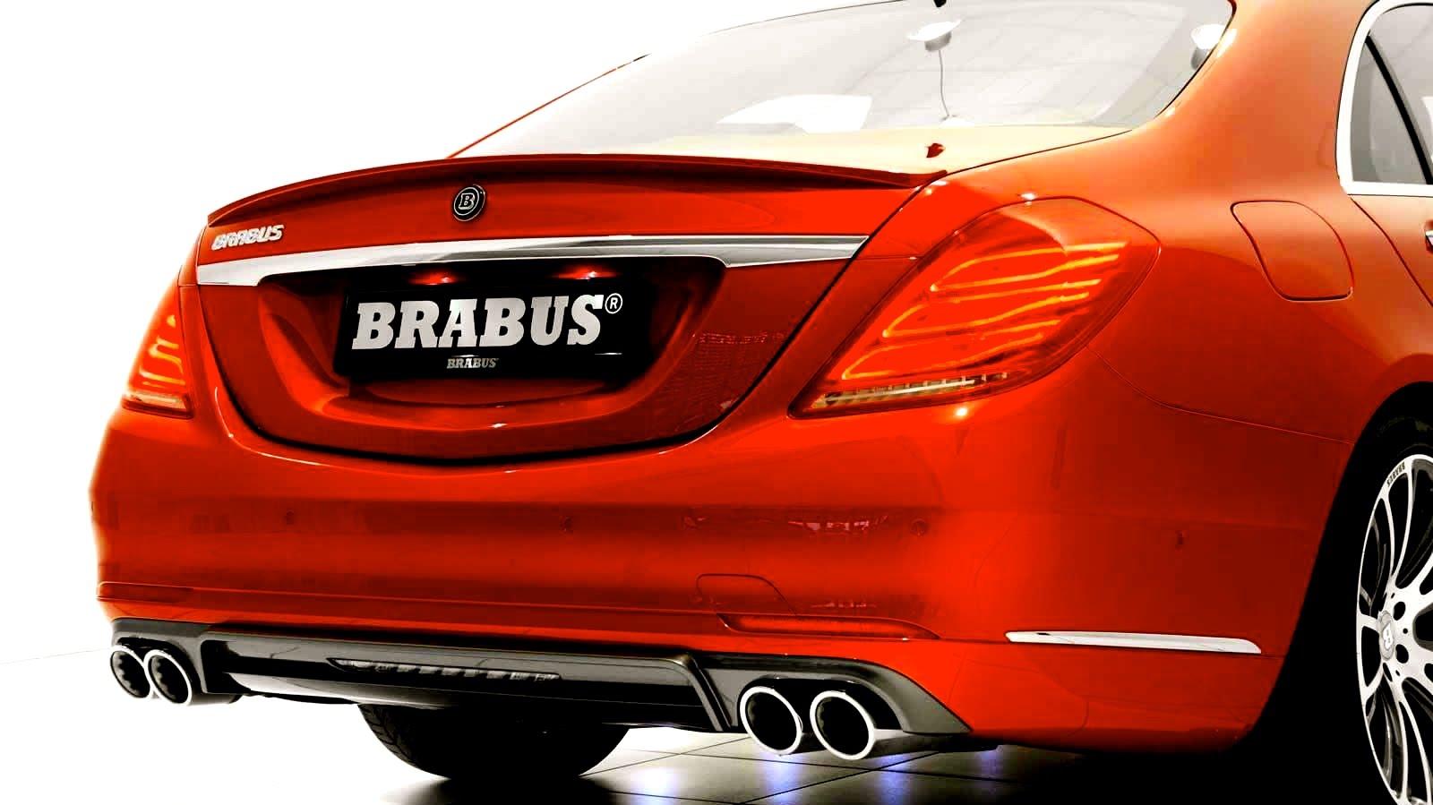 Mercedes Benz S Class Red