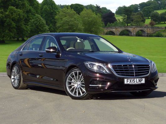 Mercedes Benz S Class Ruby Black
