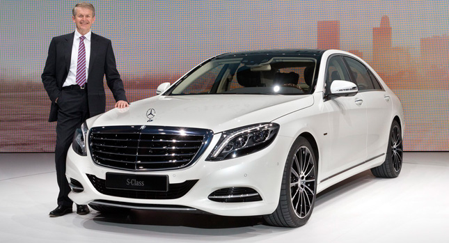 Mercedes Benz S Class White