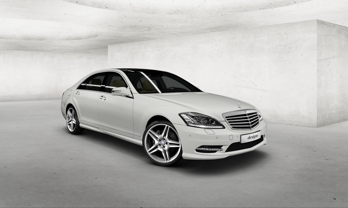 Mercedes Benz S Class White
