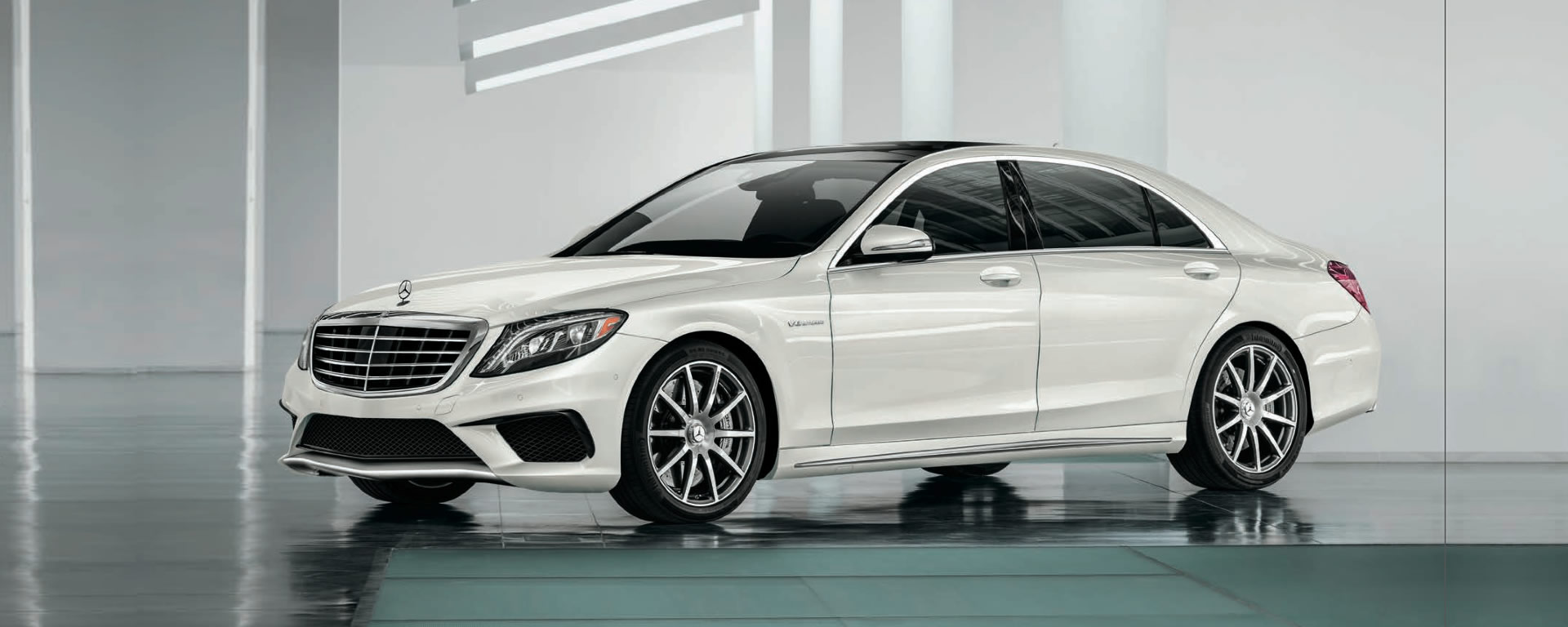 Mercedes Benz S Class White
