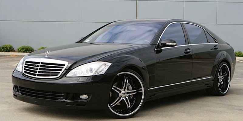 Mercedes Benz S550 Black