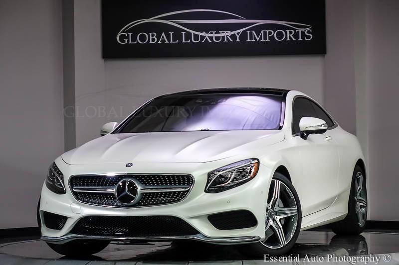Mercedes Benz S550 Coupe White