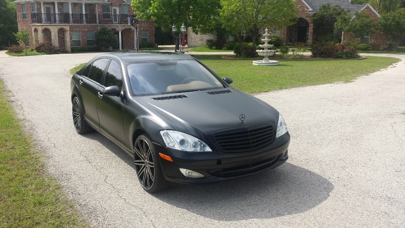 Mercedes Benz S550 Matte Black