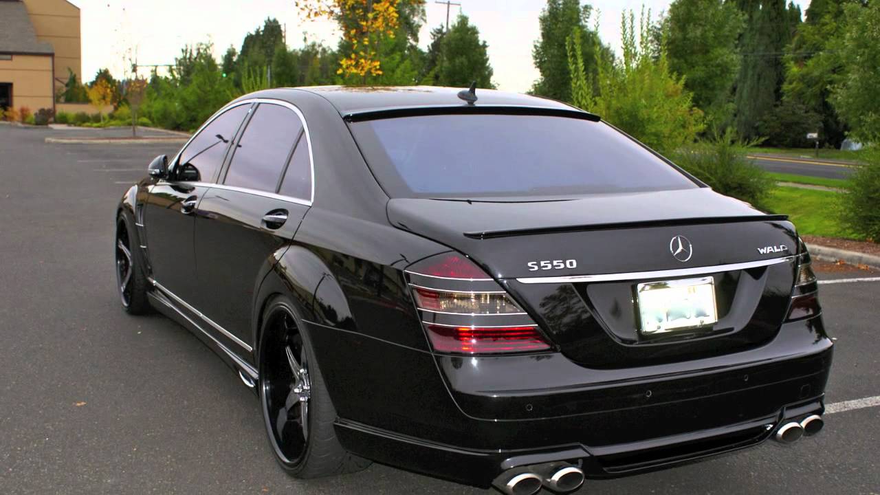 Mercedes Benz S550 Matte Black