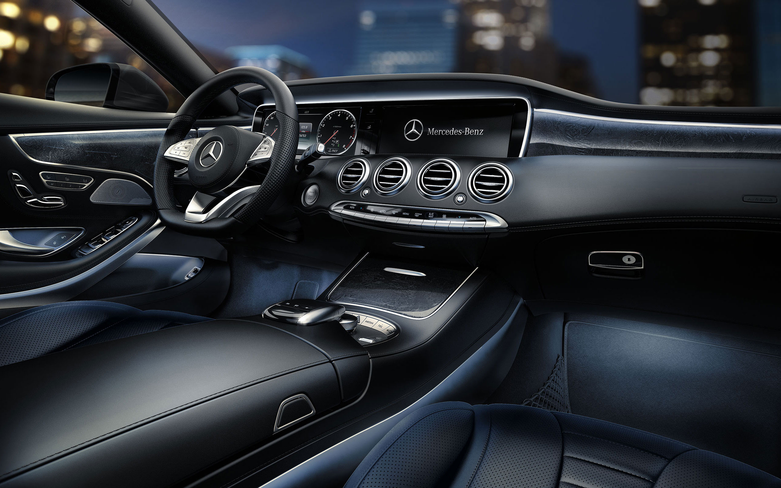 Mercedes Benz S550 Matte Black