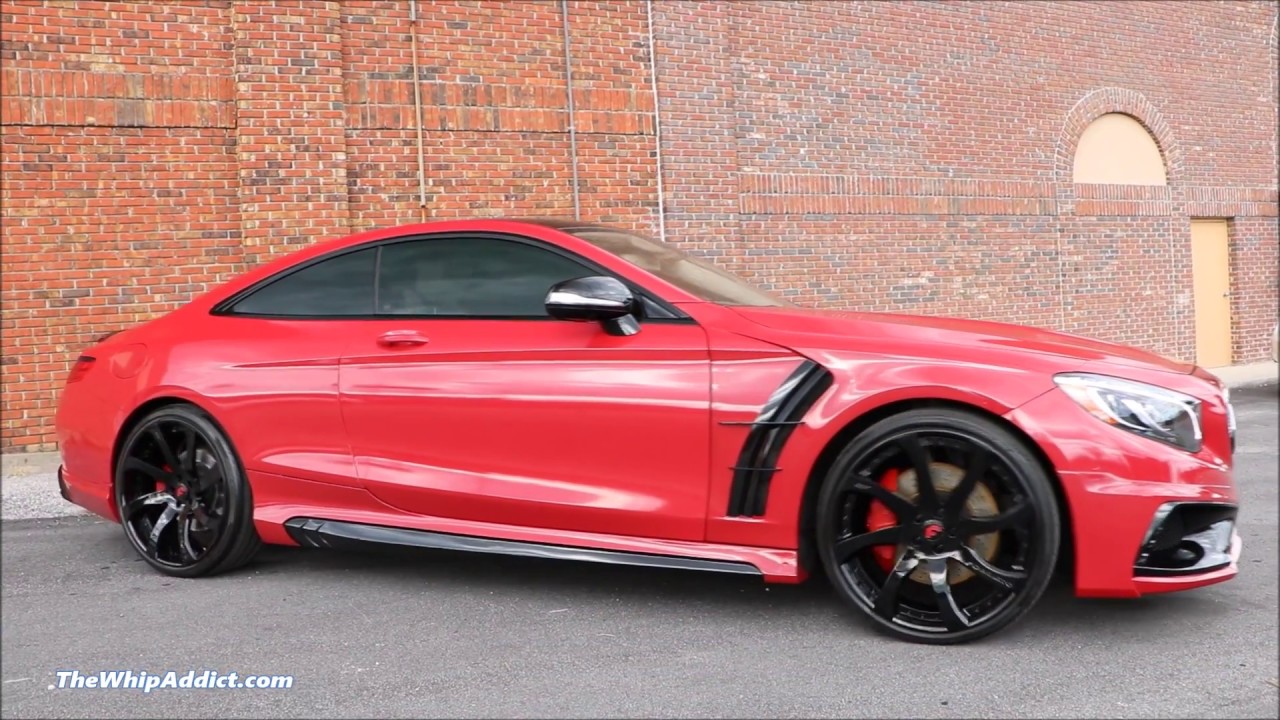 Mercedes Benz S550 Red