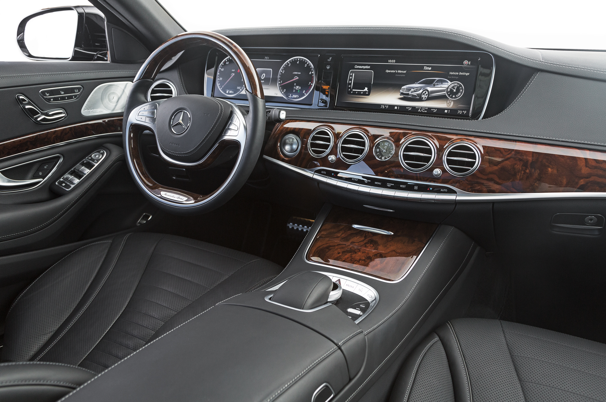 Mercedes Benz S550 Silver