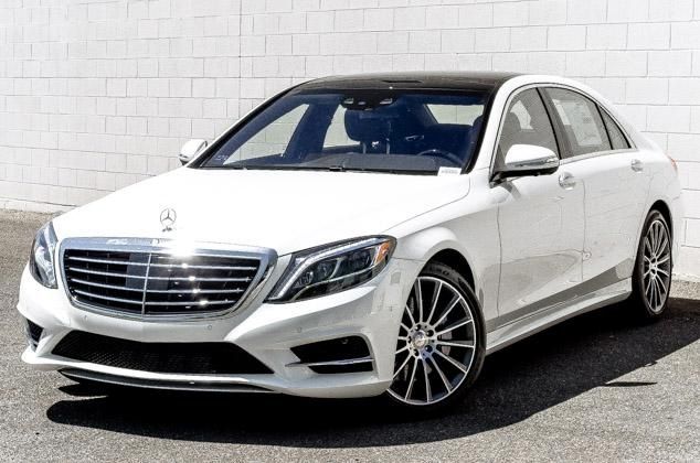 Mercedes Benz S550 White