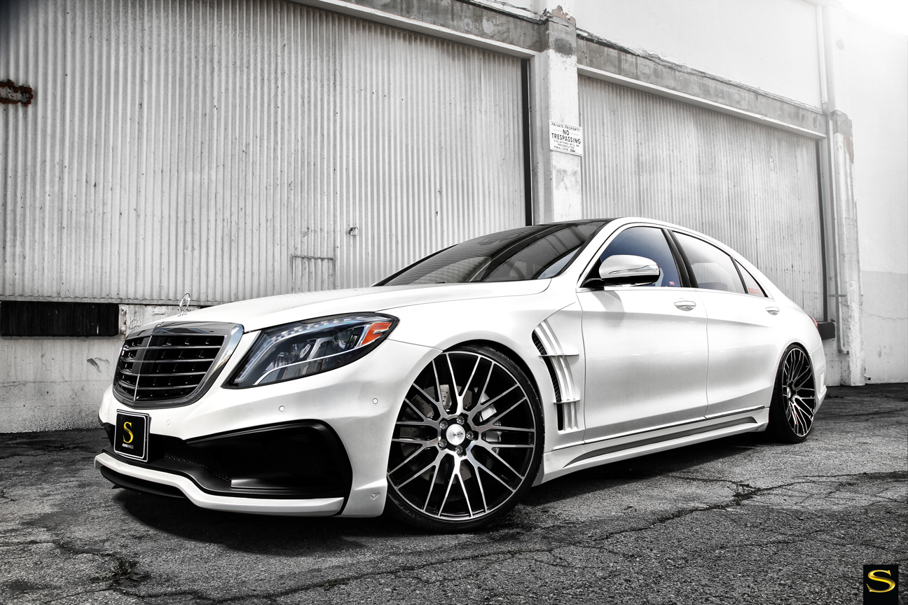 Mercedes Benz S550 White