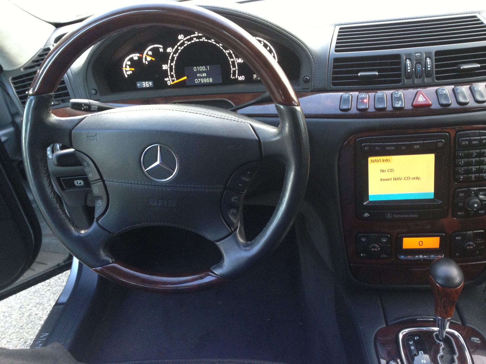 Mercedes Benz S600 2001