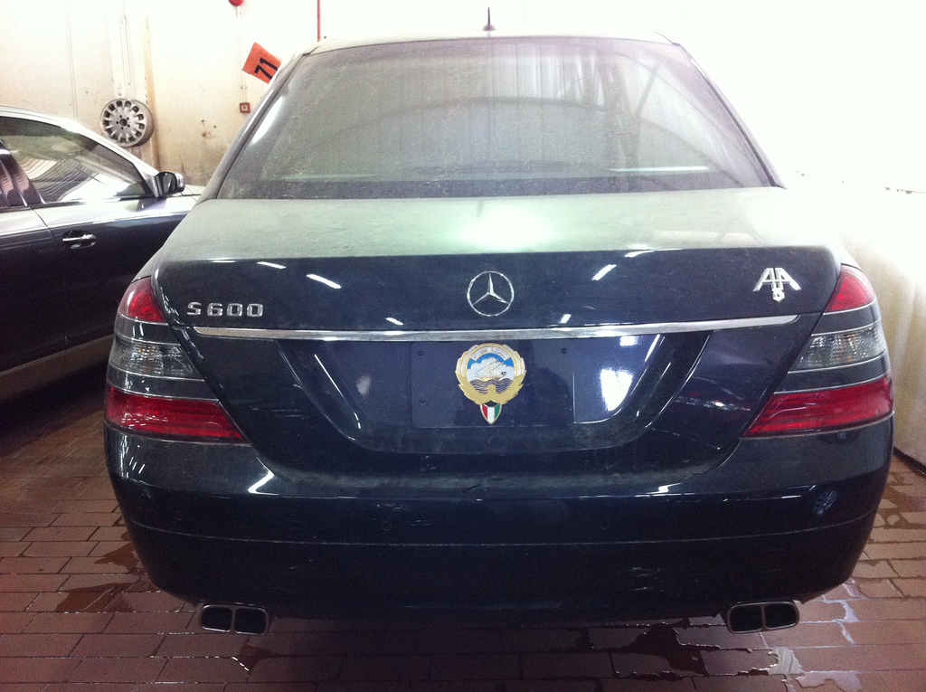 Mercedes Benz S600 Bulletproof