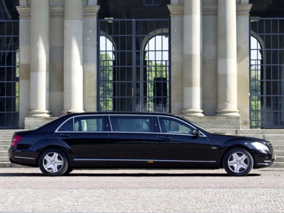 Mercedes Benz S600 Pullman Guard Armoured Limousine