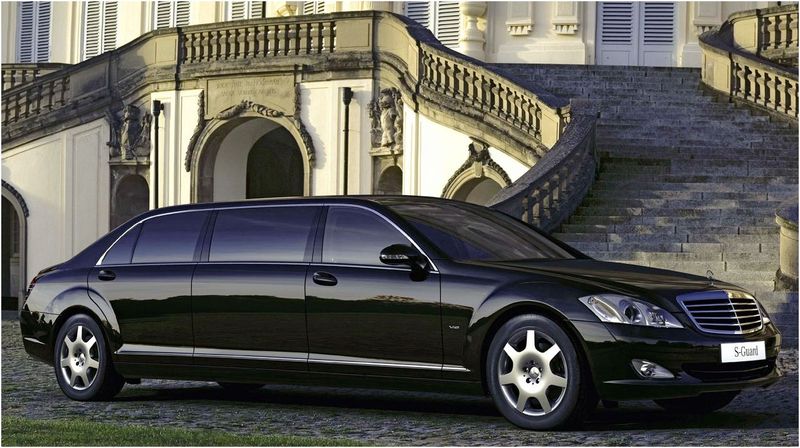 Mercedes Benz S600 Pullman Guard
