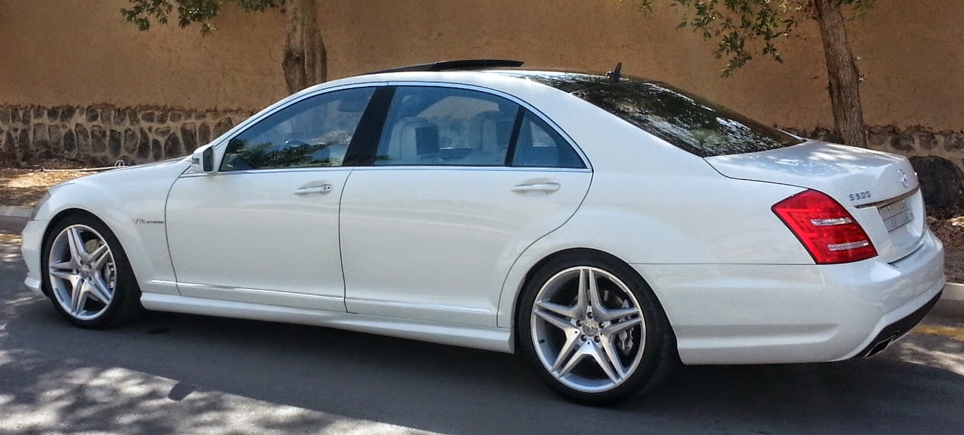 Mercedes Benz S600 White