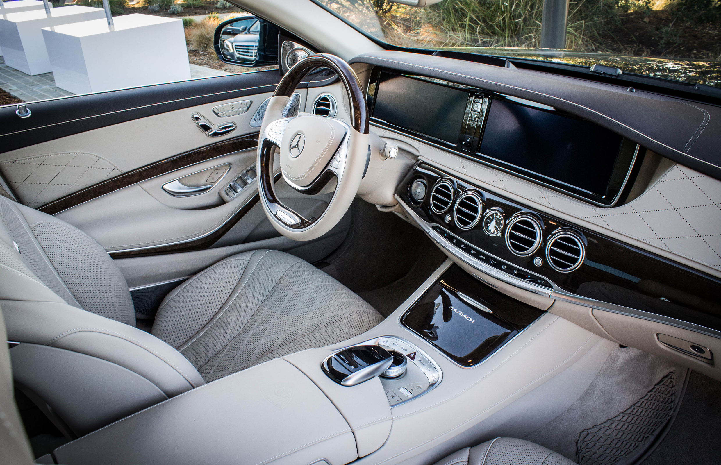 Mercedes Benz S600 White