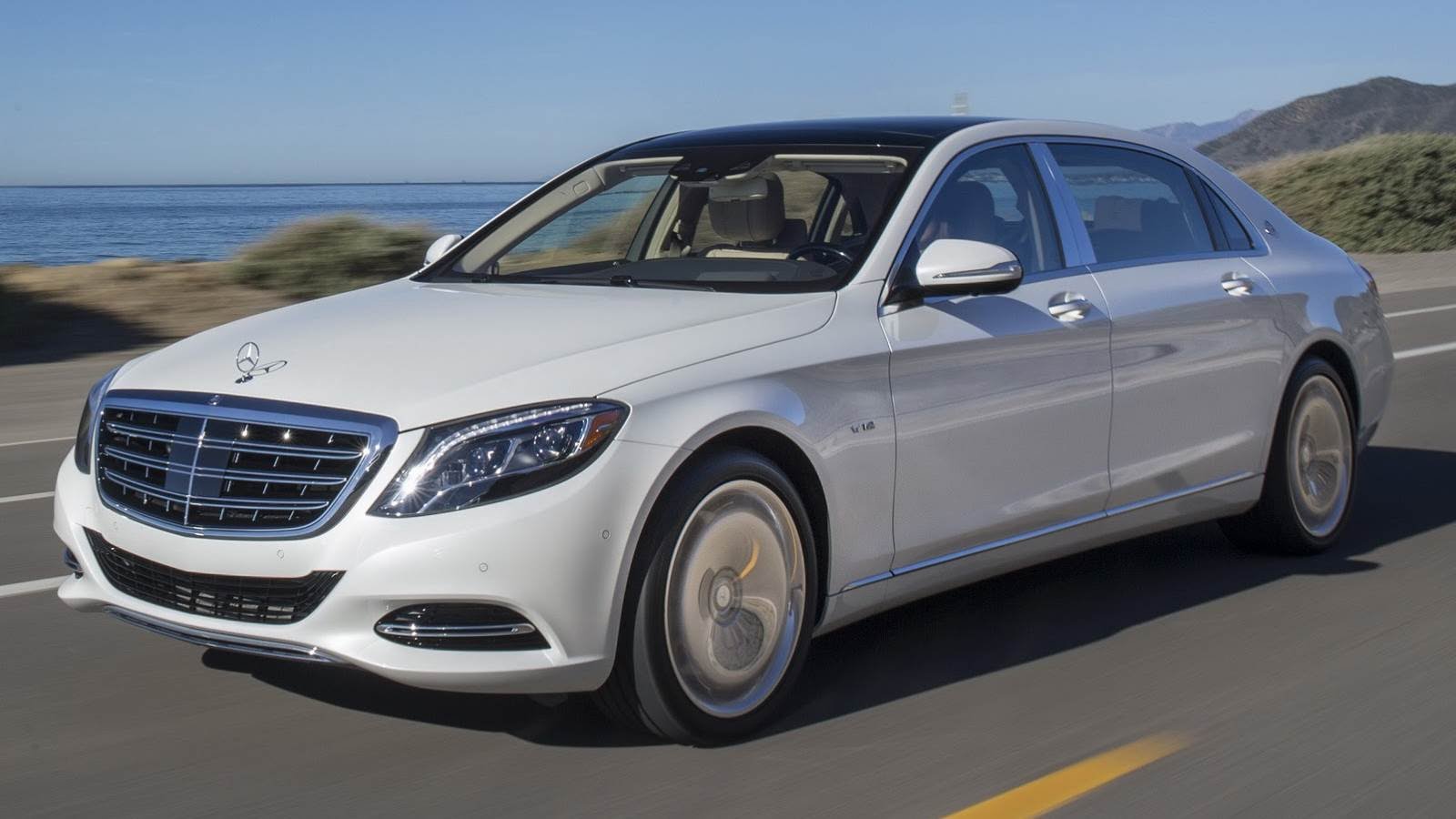 Mercedes Benz S600 White
