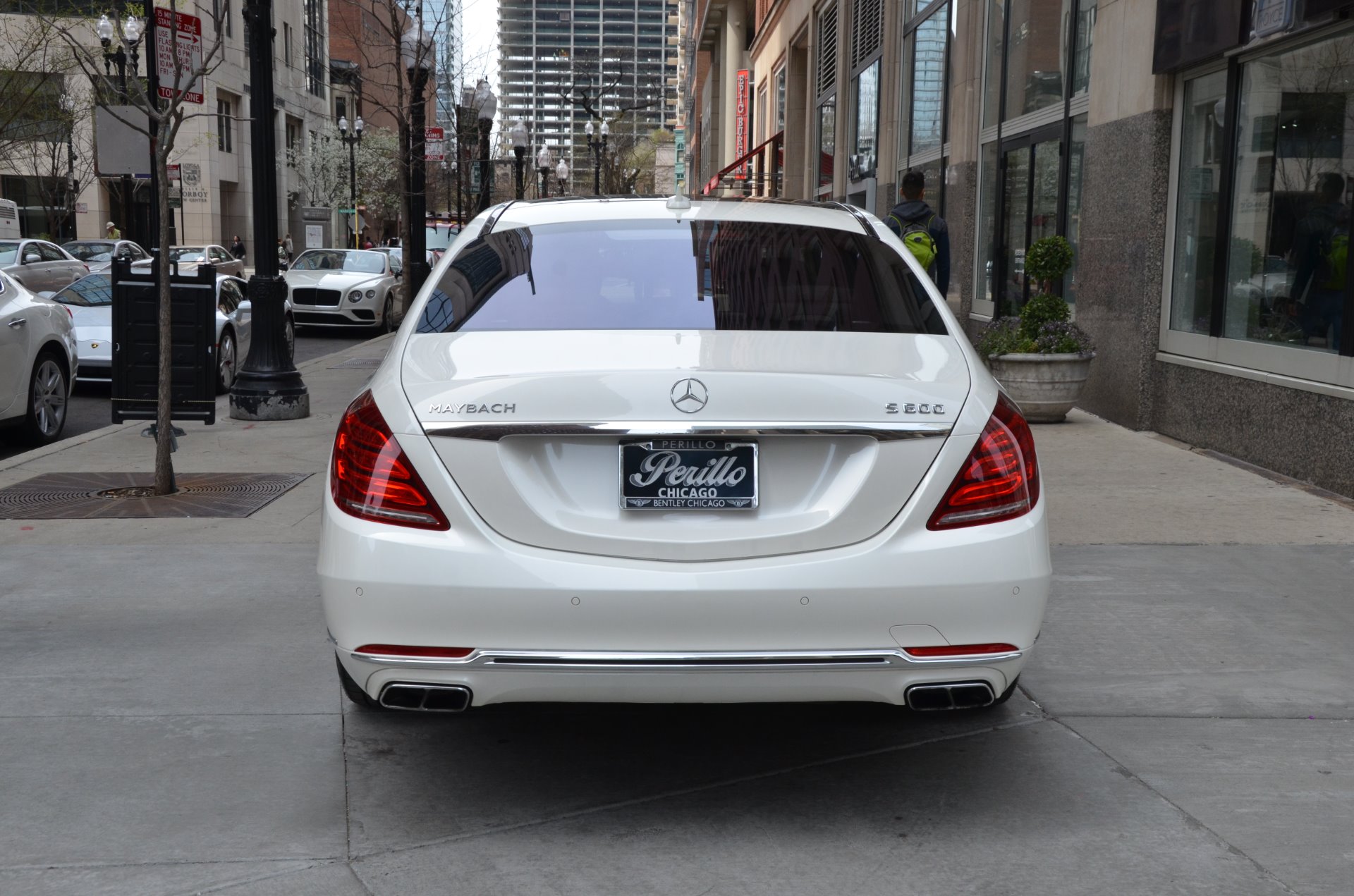 Mercedes Benz S600 White