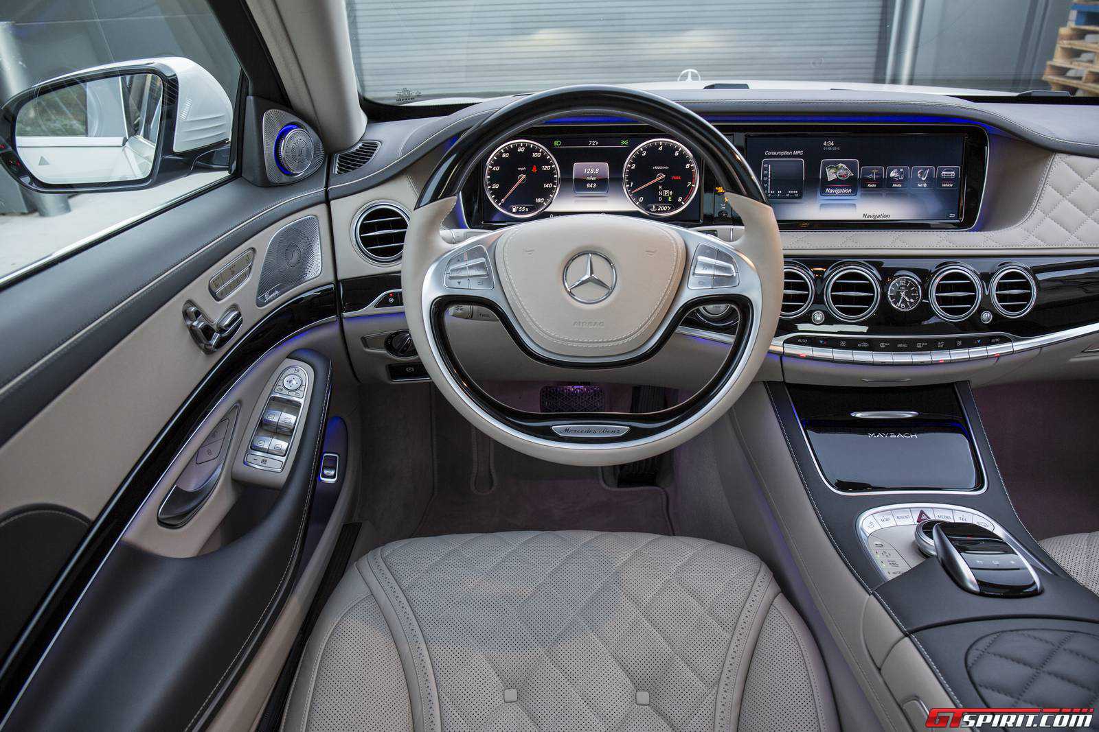 Mercedes Benz S600 White