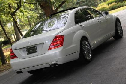 Mercedes Benz S600 White
