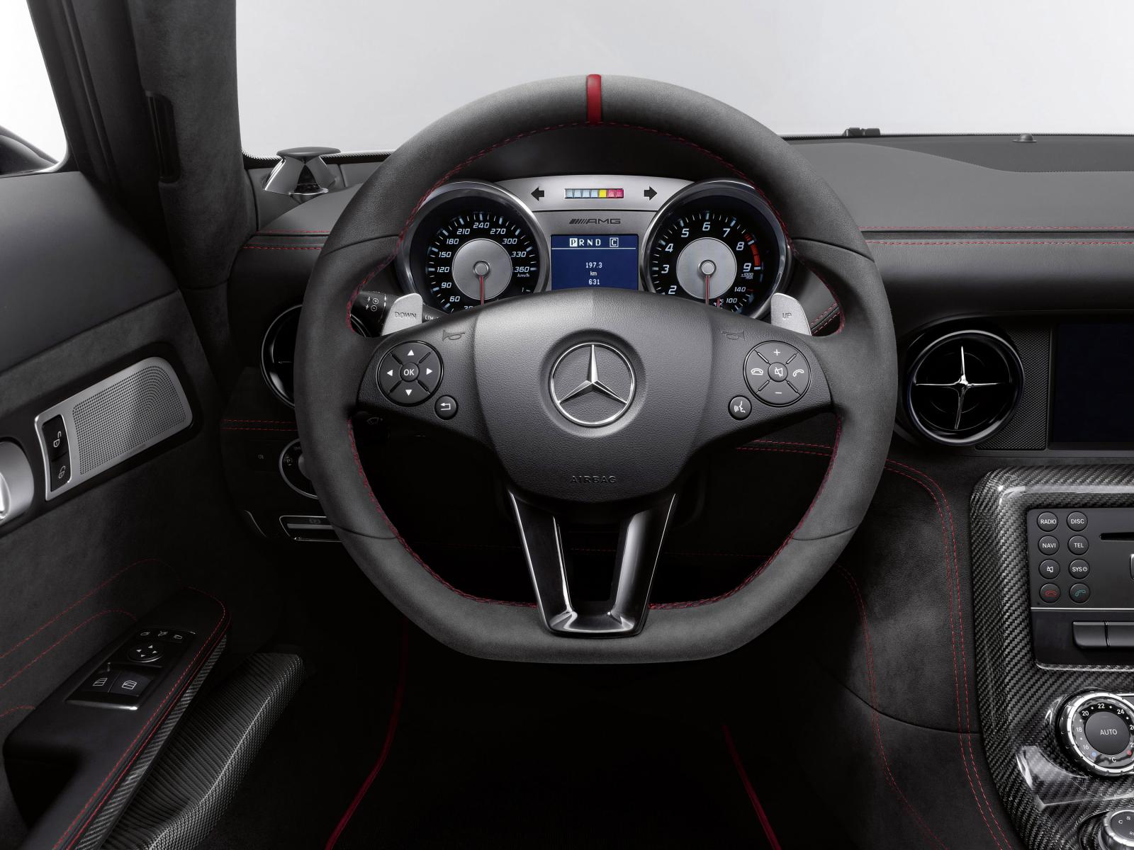 Mercedes Benz Sls Amg Matte Black