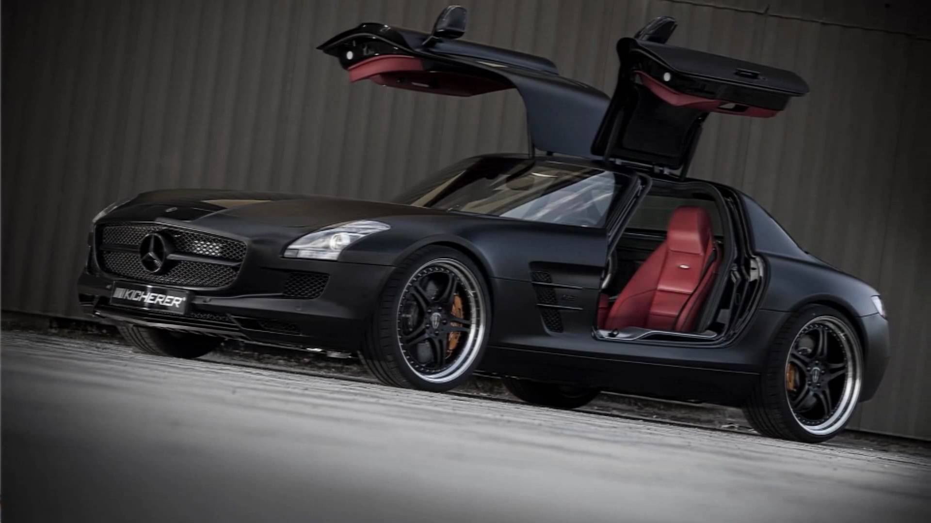 Mercedes Benz Sls Amg Matte Black