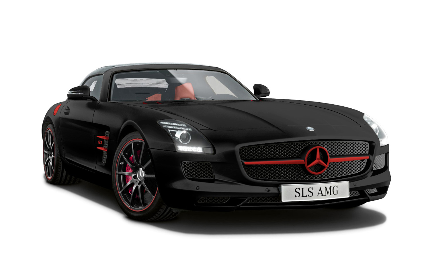 Mercedes Benz Sls Amg Matte Black