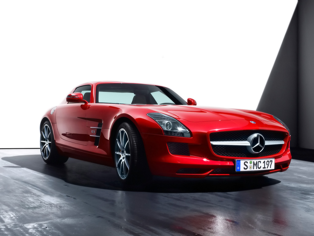 Mercedes Benz Sls Amg Red