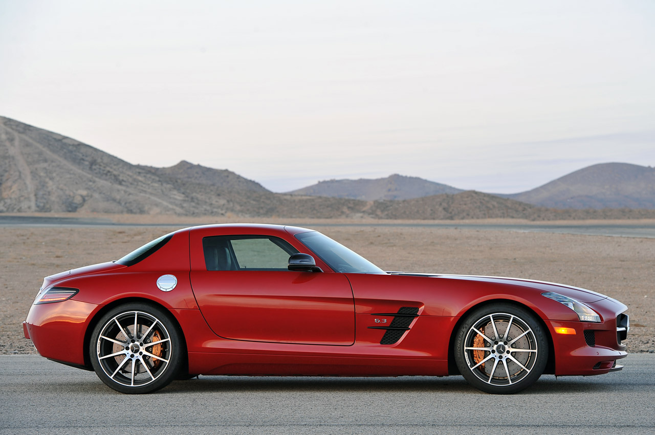 Mercedes Benz Sls Amg Red