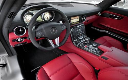 Mercedes Benz Sls Red