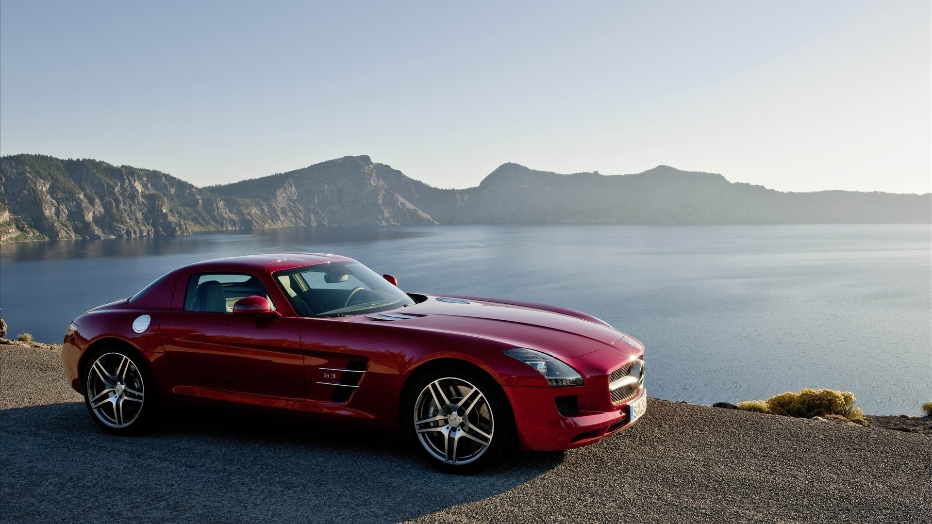 Mercedes Benz Sls Red
