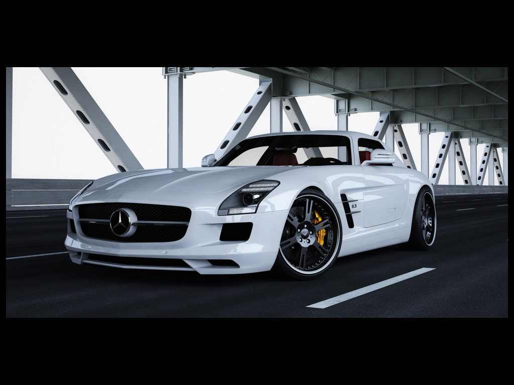Mercedes Benz Sls White