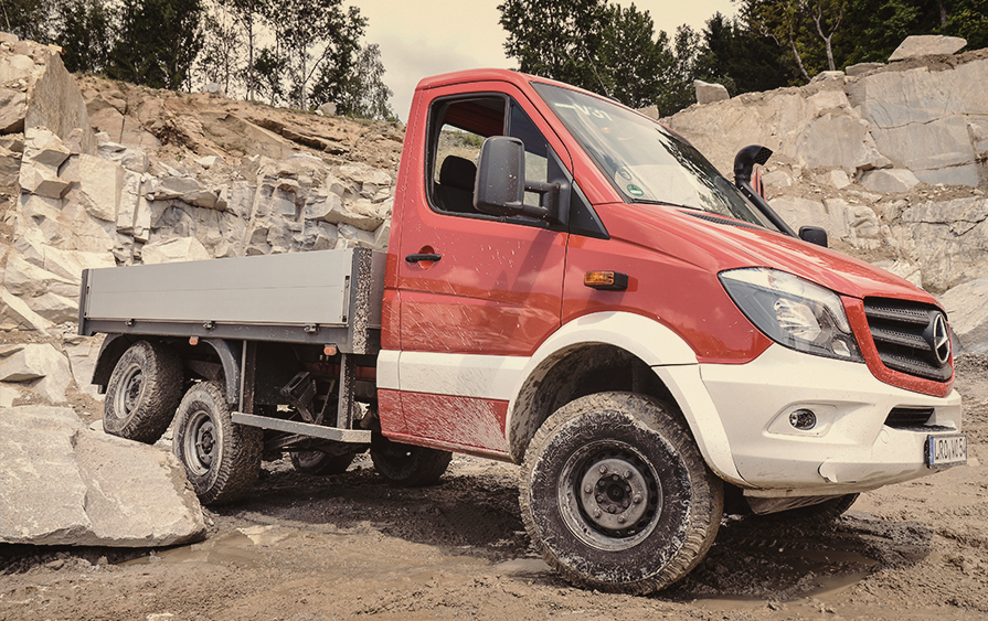 Mercedes Benz Sprinter 6x6