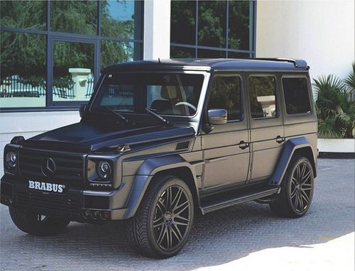Mercedes Benz Suv Black Matte