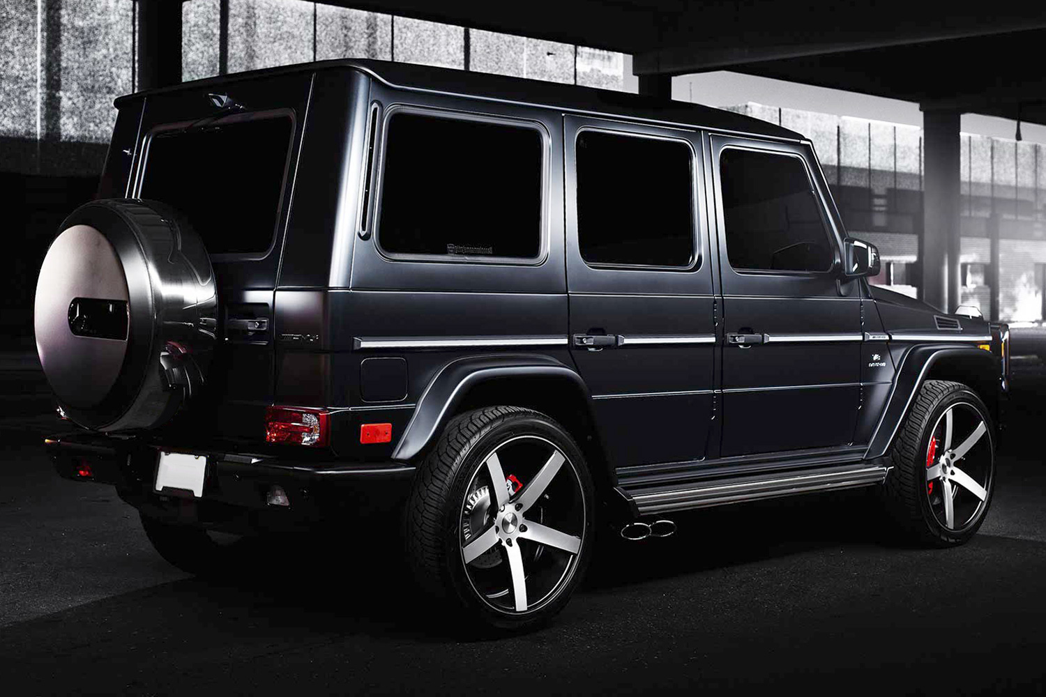 Mercedes Benz Suv Black Matte