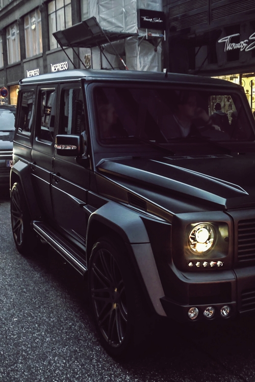 Mercedes Benz Suv Black Matte