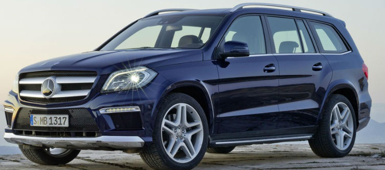 Mercedes Benz Suv Blue