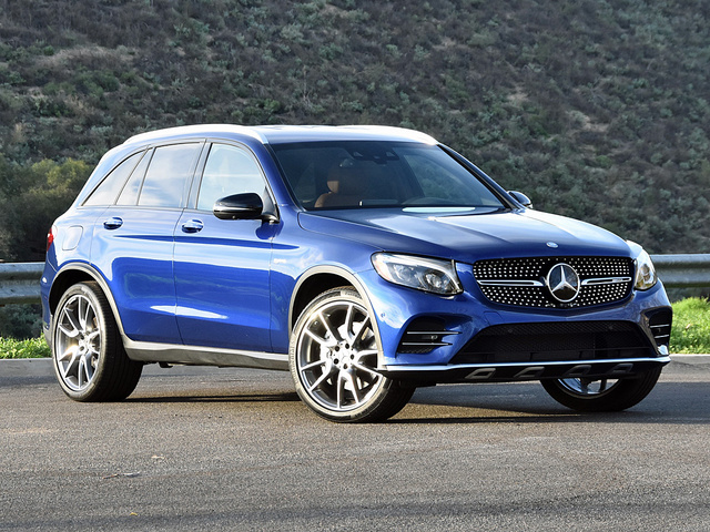 Mercedes Benz Suv Blue