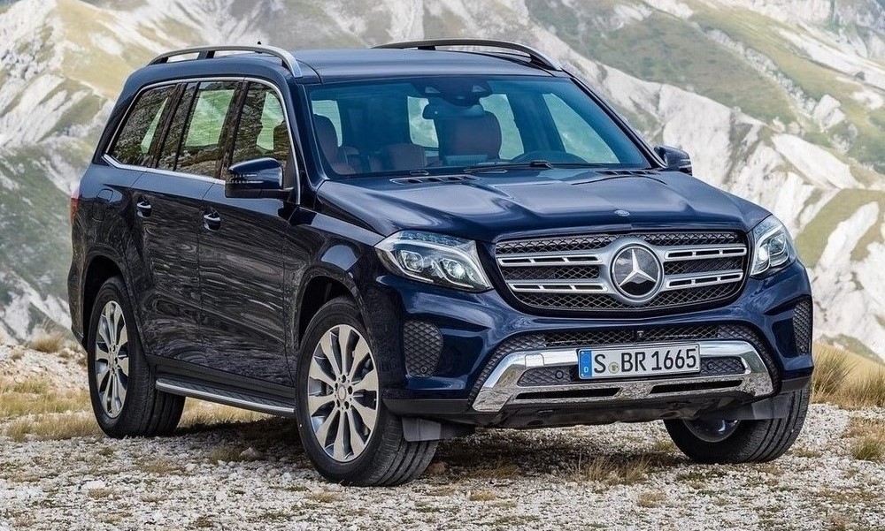 Mercedes Benz Suv Blue