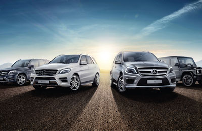Mercedes Benz Suv Range