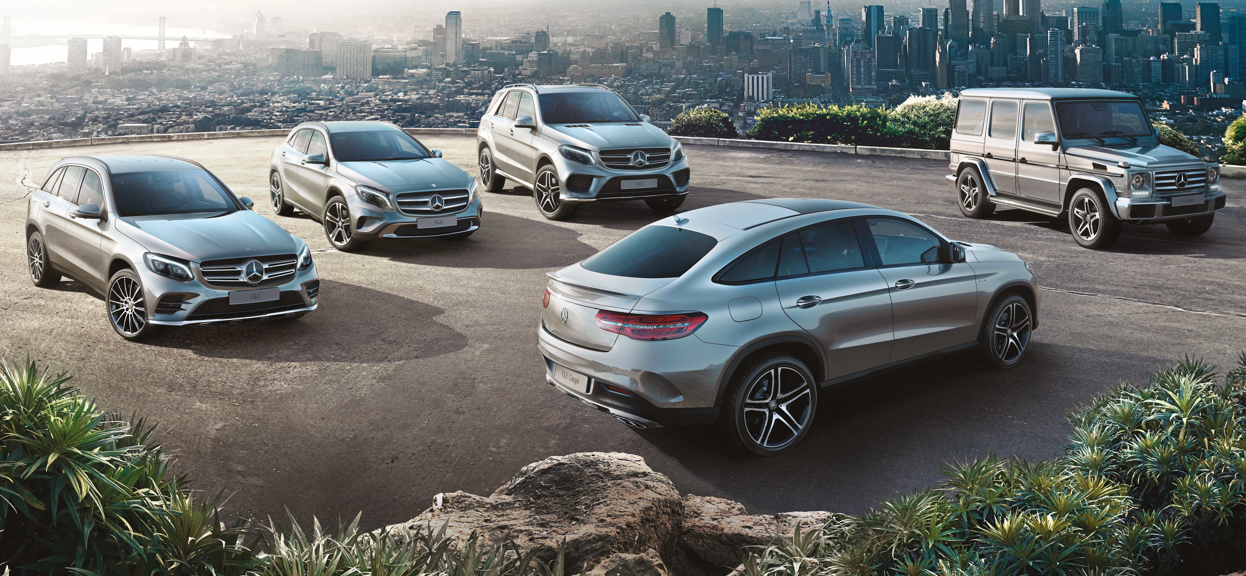 Mercedes Benz Suv Range